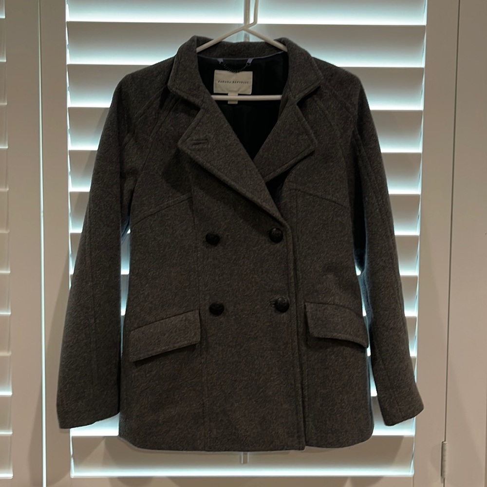 Banana Republic Double Breasted Peacoat
